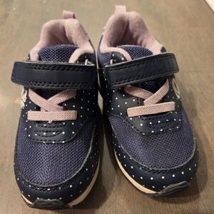 OshKosh B'gosh Navy and Pink Kids Shoes